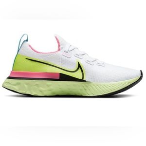 Brand New Nike React Infinity Run Flyknit Volt-pink glow